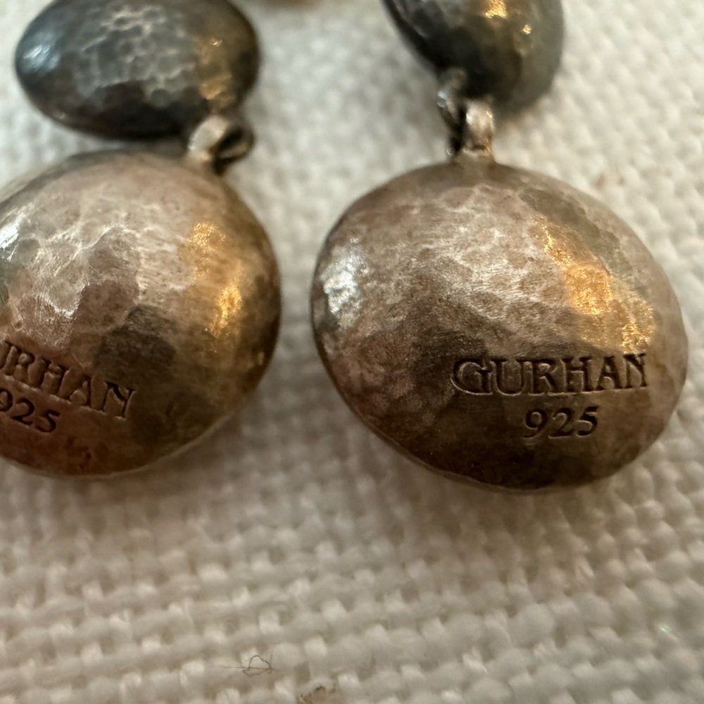 Gurhan lentil style drop earrings - Picture 5 of 5